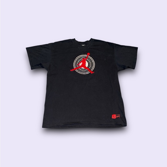 Vintage Nike Air Jordan Jumpman Gen Stone Logo Air Force One AF1 T-shirt - Picture 2 of 6